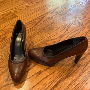 Stuart Weitzman Woman’s Brown Heels Size 9